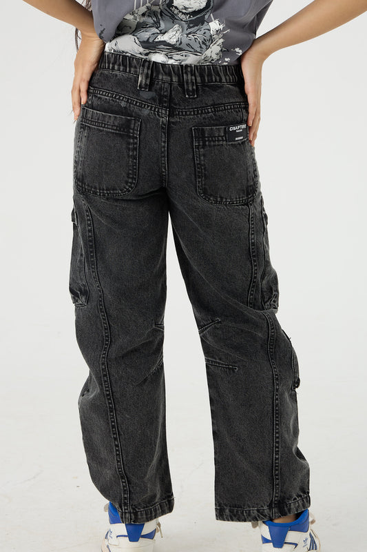 Black Washed Cargo