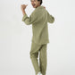 Chapter2Drip Olive linen set (Jr) — view 2