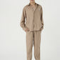 Chapter2Drip Mocha Brown linen pants (Jr) — view 4