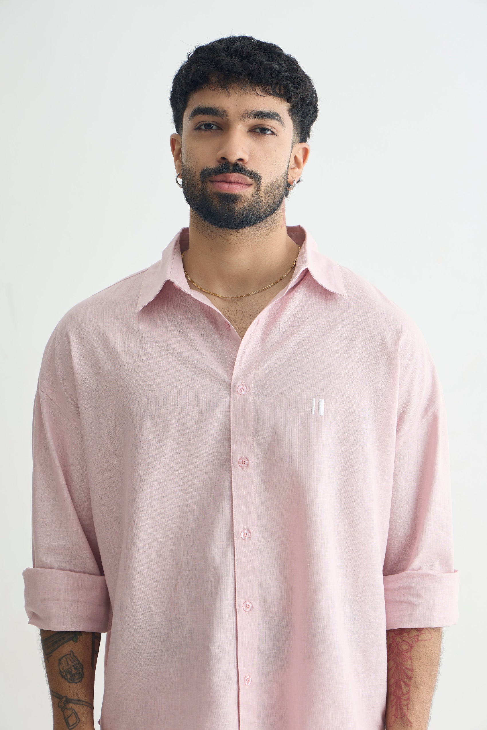 Mauve Linen Shirt