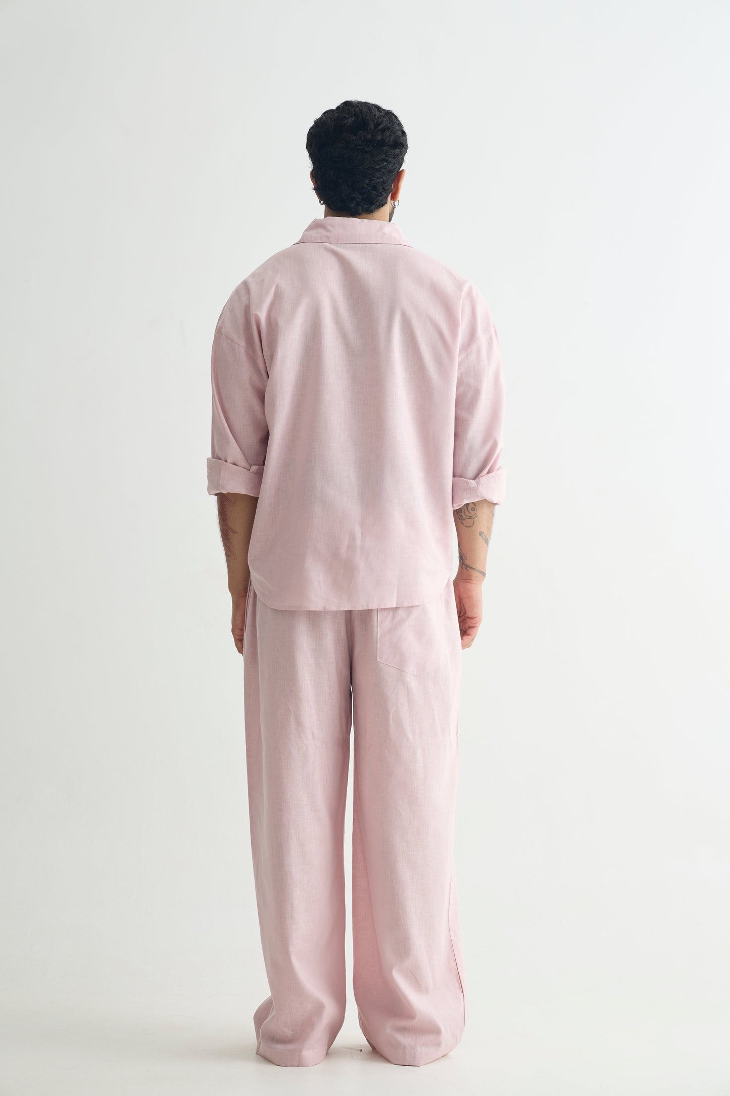 Chapter2Drip Mauve linen pants — view 4