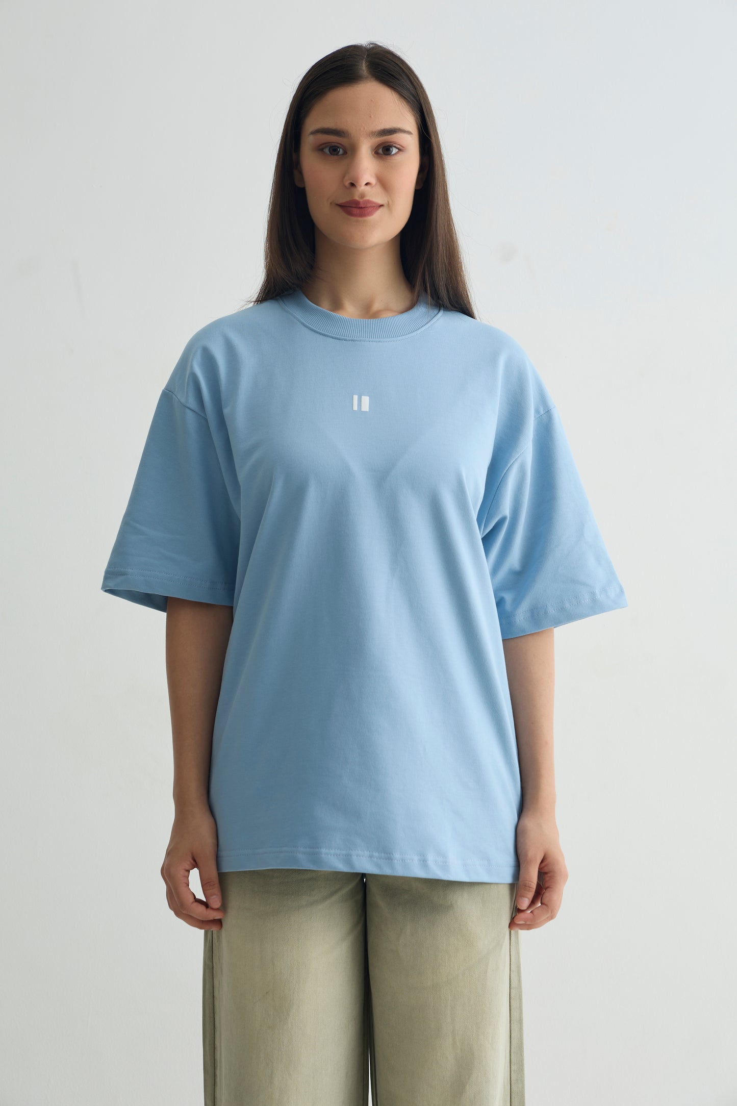 Pack of 2 Oversized T-Shirts - Aqua & Steel Grey | Chapter 2