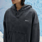Charcoal Ombre Polo Hoodie