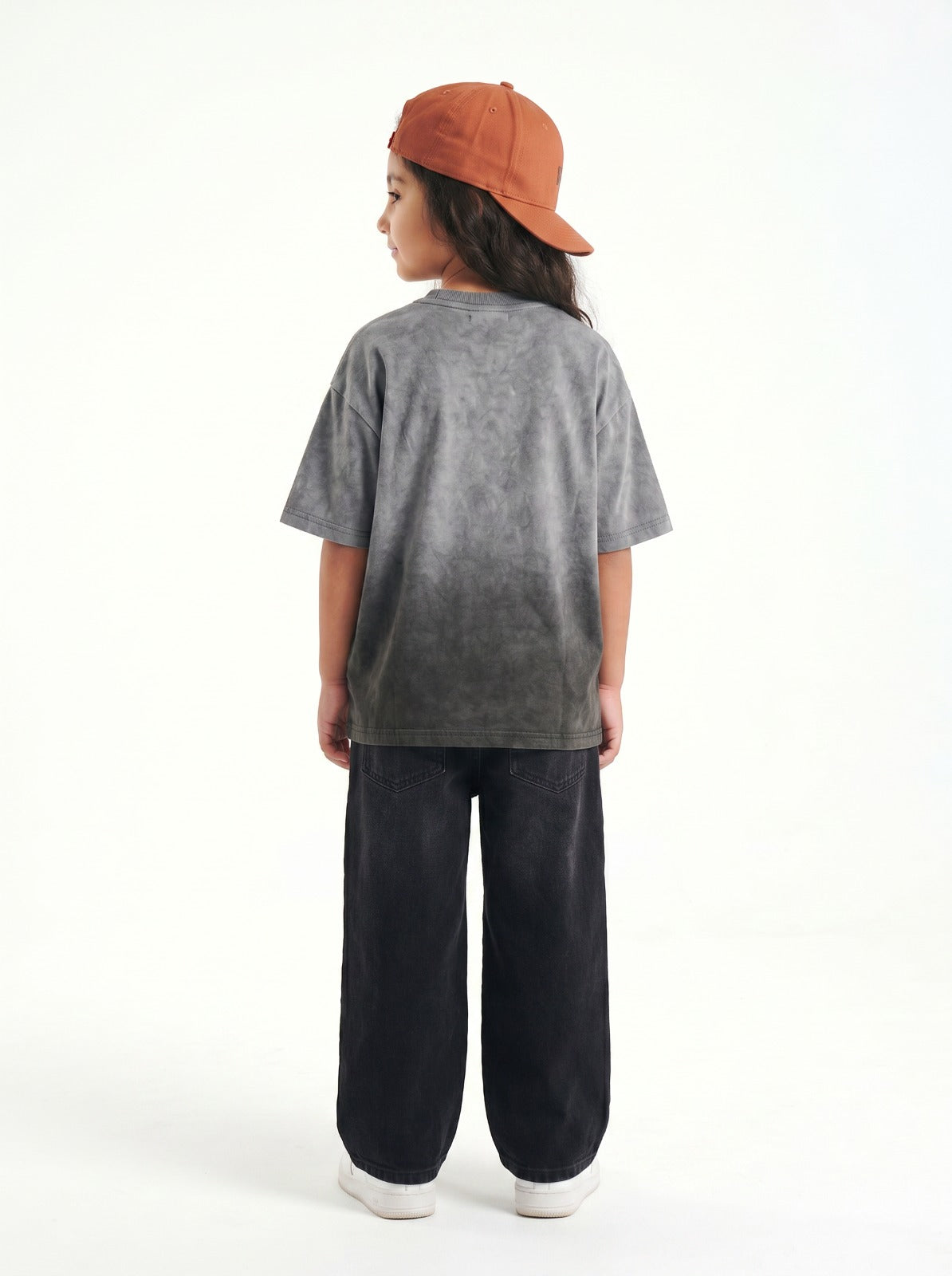 Charcoal Washed T-Shirt Jr