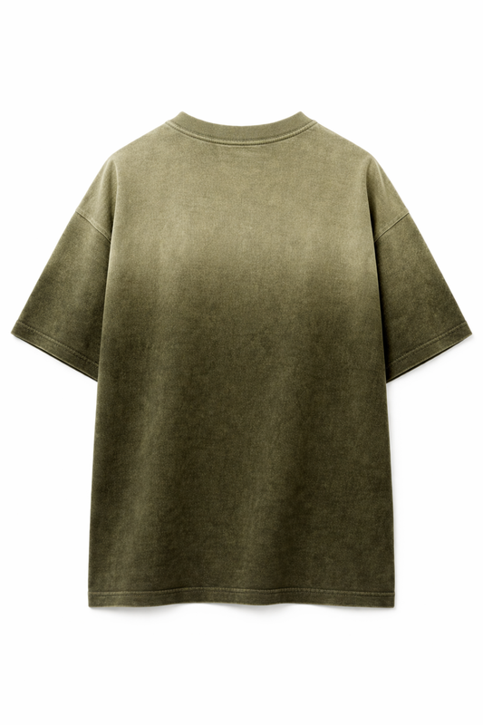 Chapter2Drip Olive Washed t-shirt (Jr) — view 2
