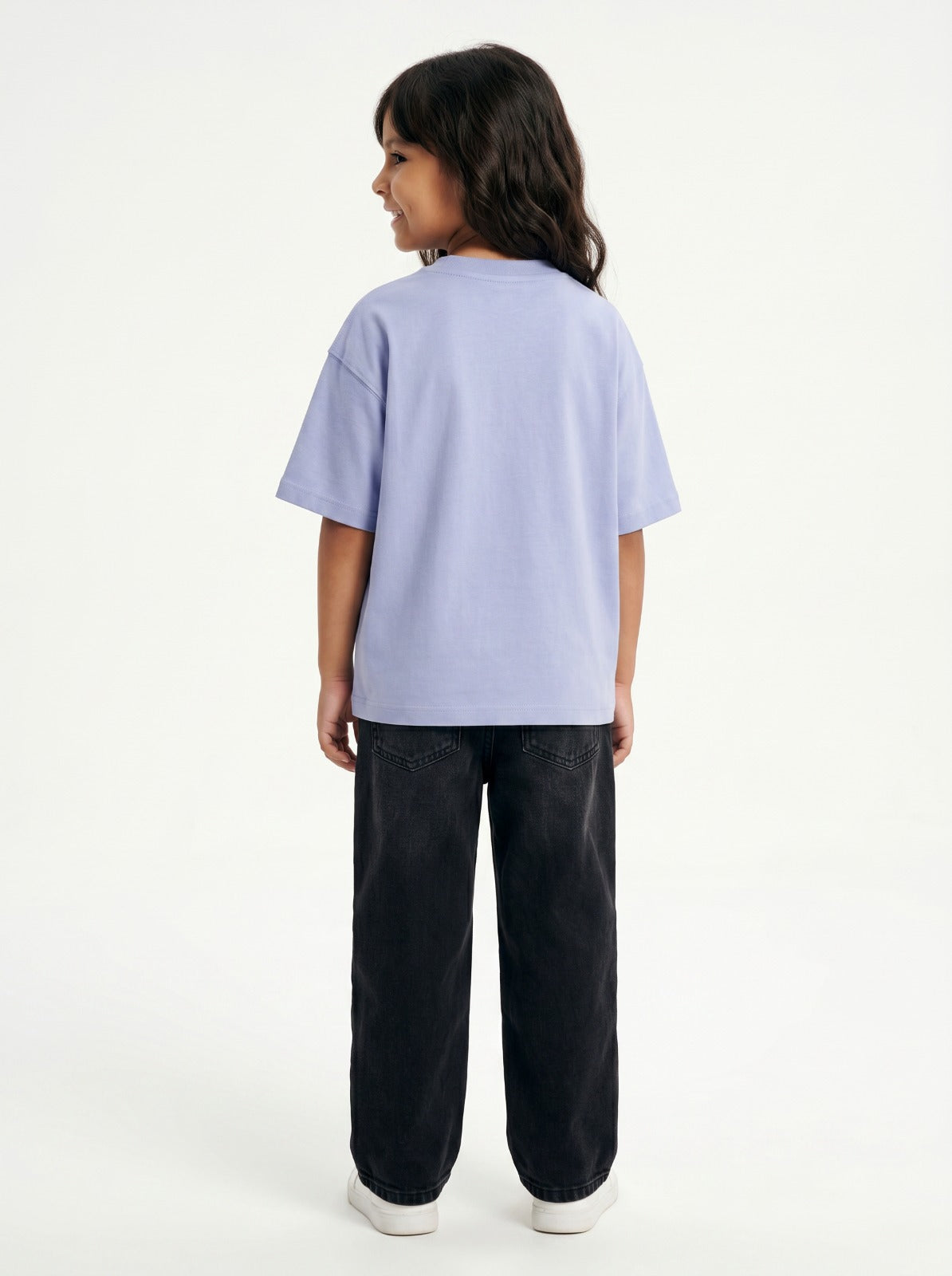 Cloud Blue Solid T-Shirt Jr