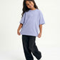 Cloud Blue Solid T-Shirt Jr