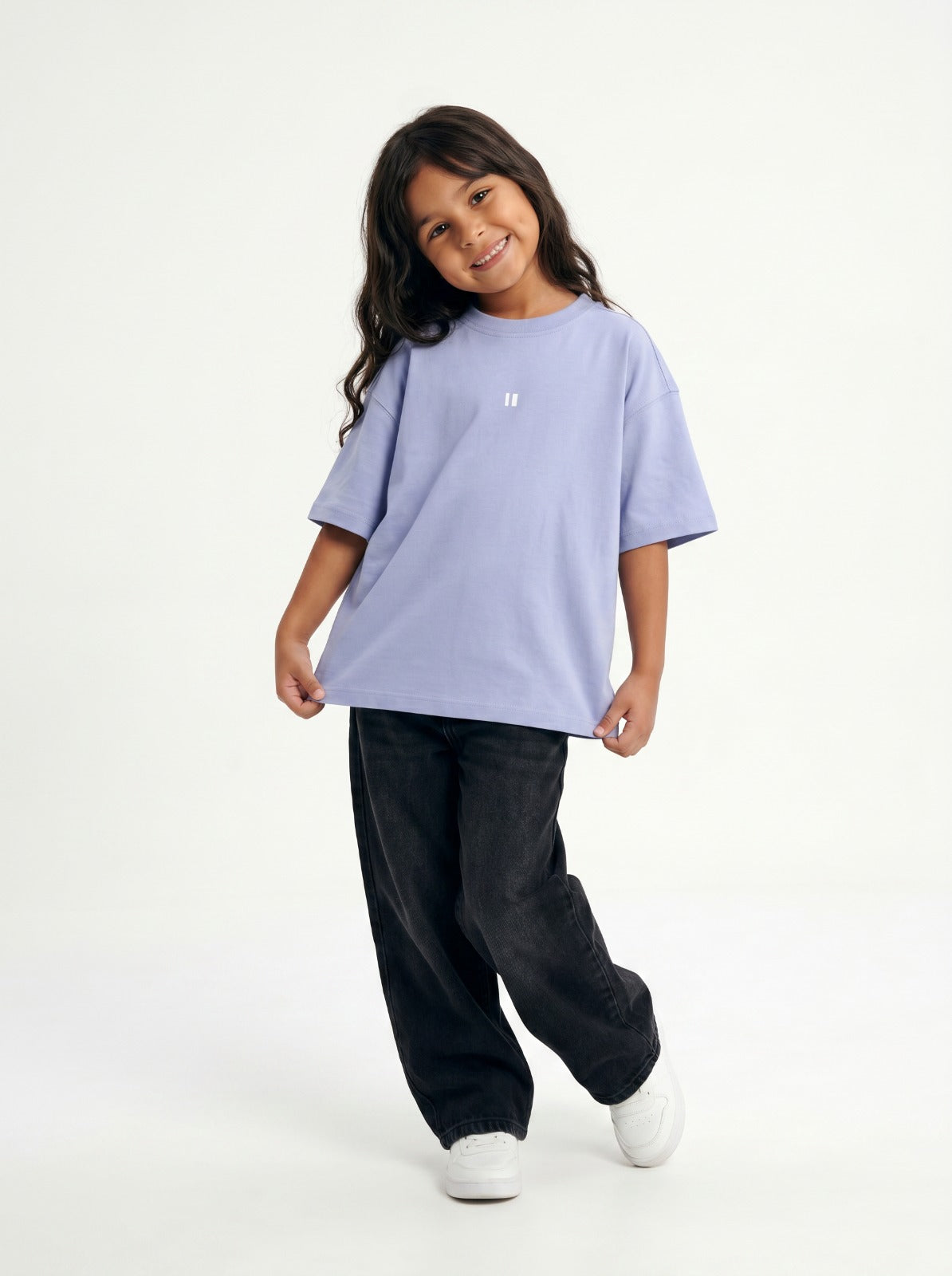 Cloud Blue Solid T-Shirt Jr