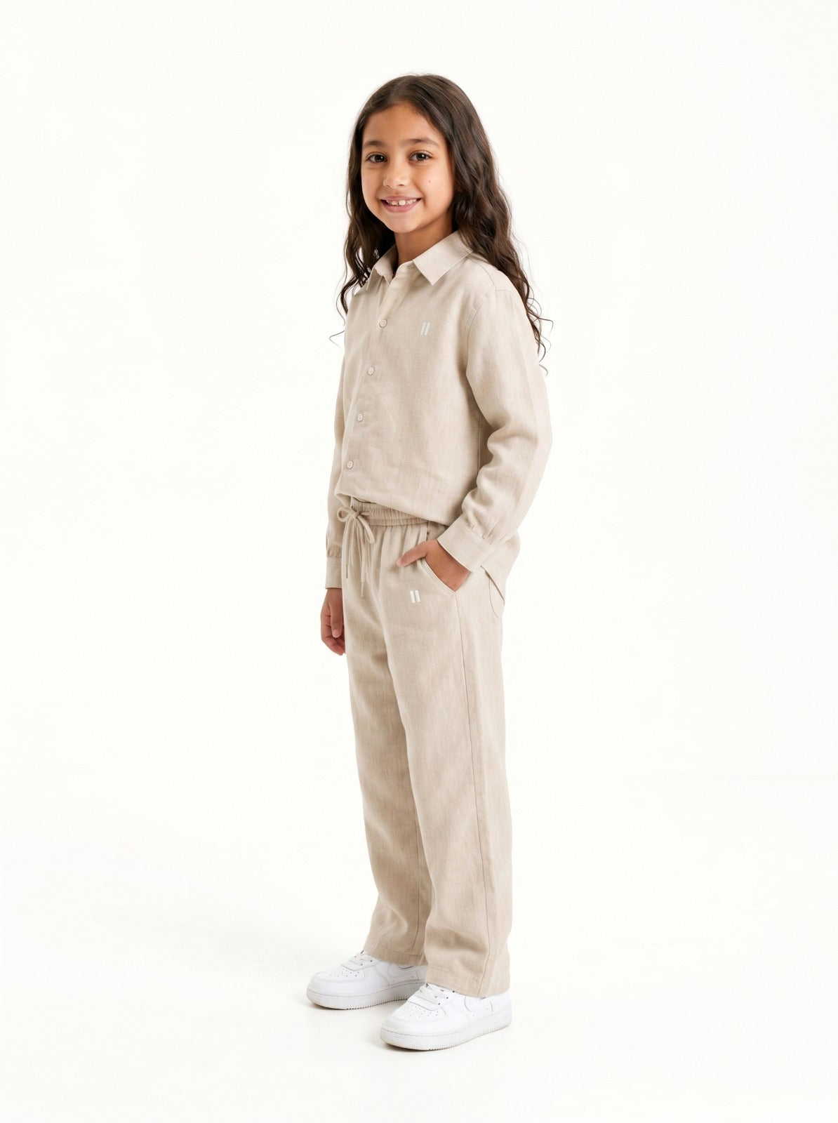 Coffee Linen Set Jr