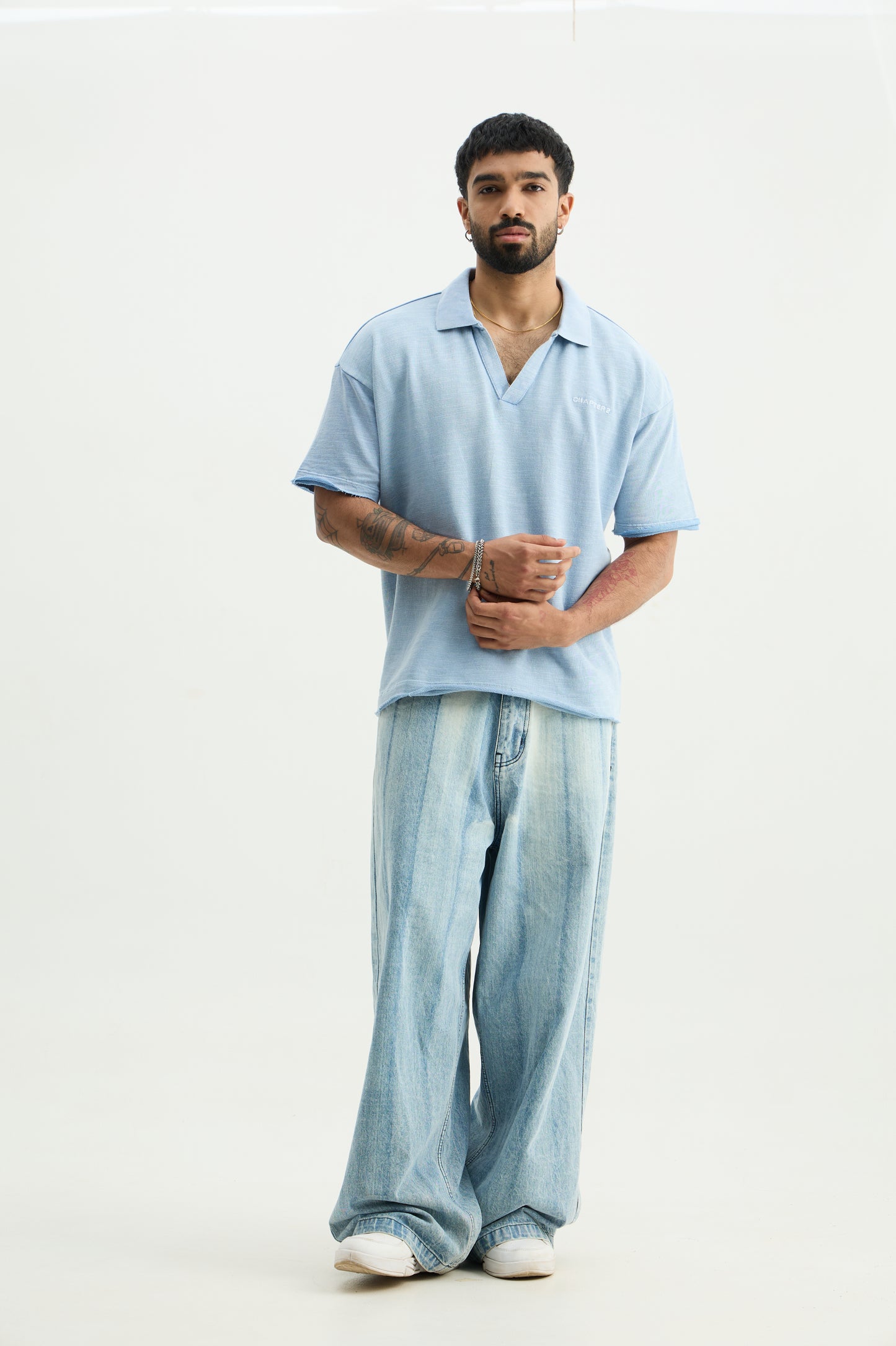 Blue Wash Polo