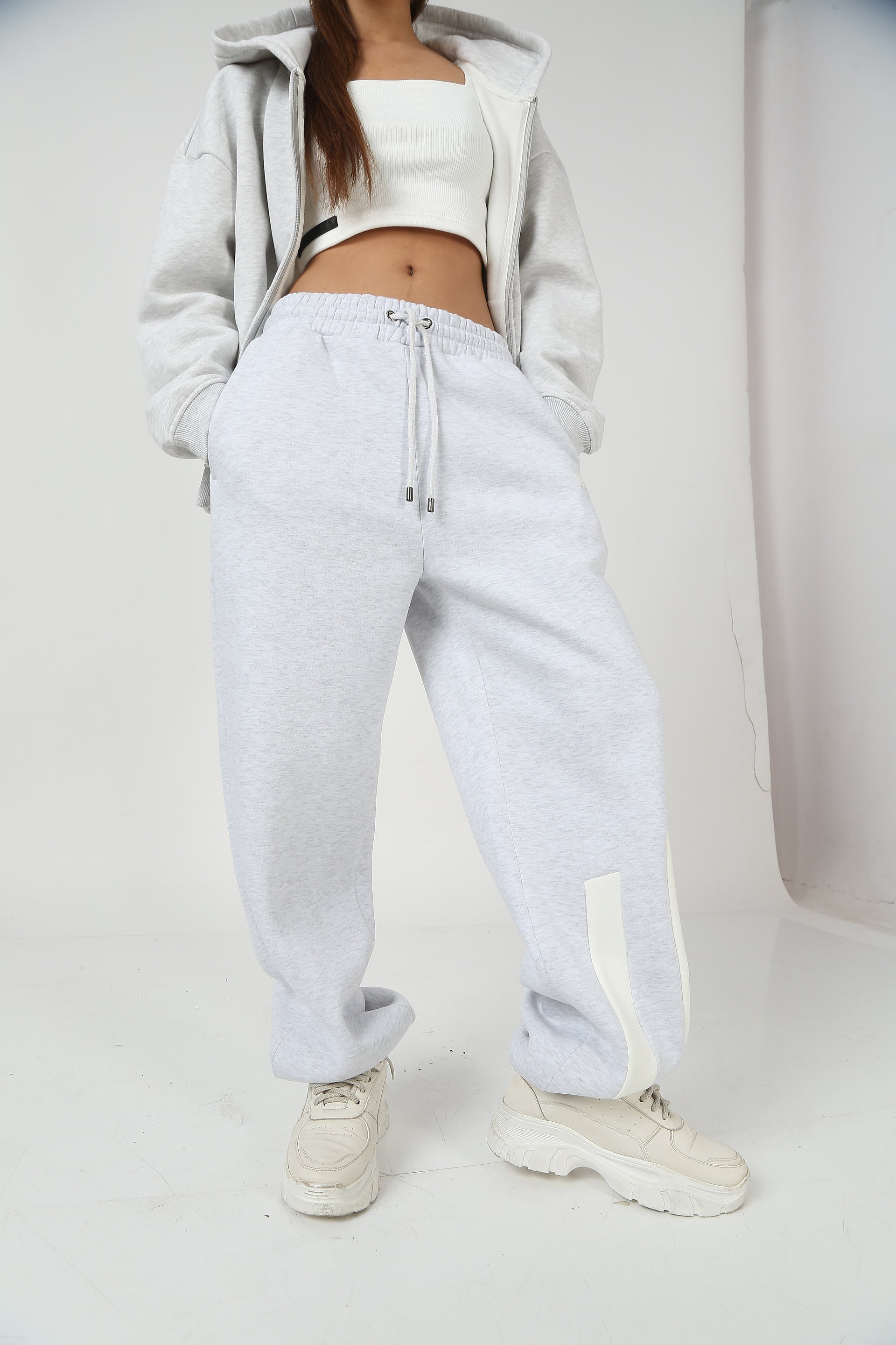 Chapter2Drip The Everyday Light Grey joggers — view 3
