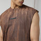 MINERAL WASH BROWN VEST