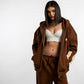 Chapter2Drip Mocha everyday zipper hoodie & sweatpants set — view 26