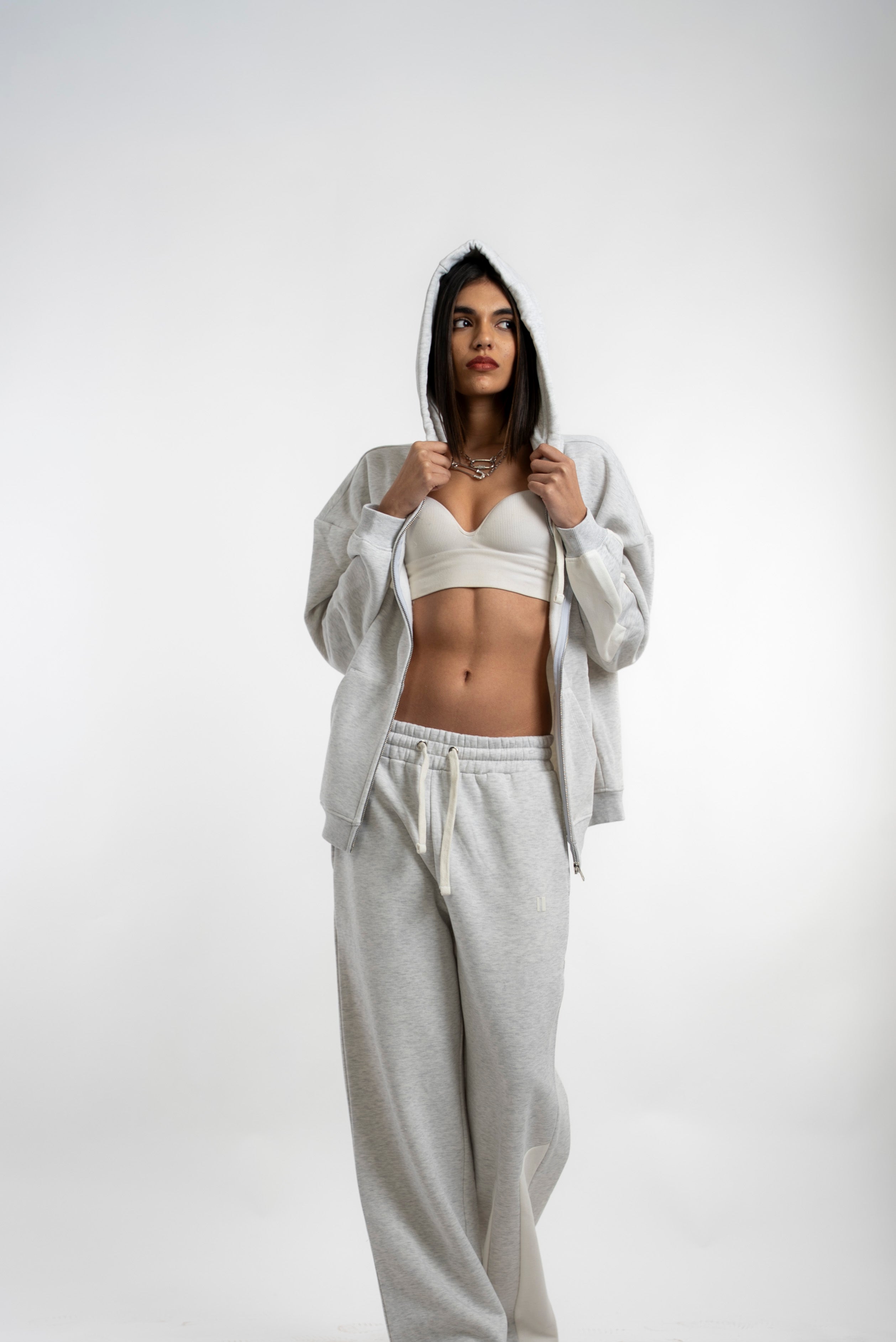 Grey Everyday Zipper Hoodie + Sweatpants Set – Chapter 2 Clothing