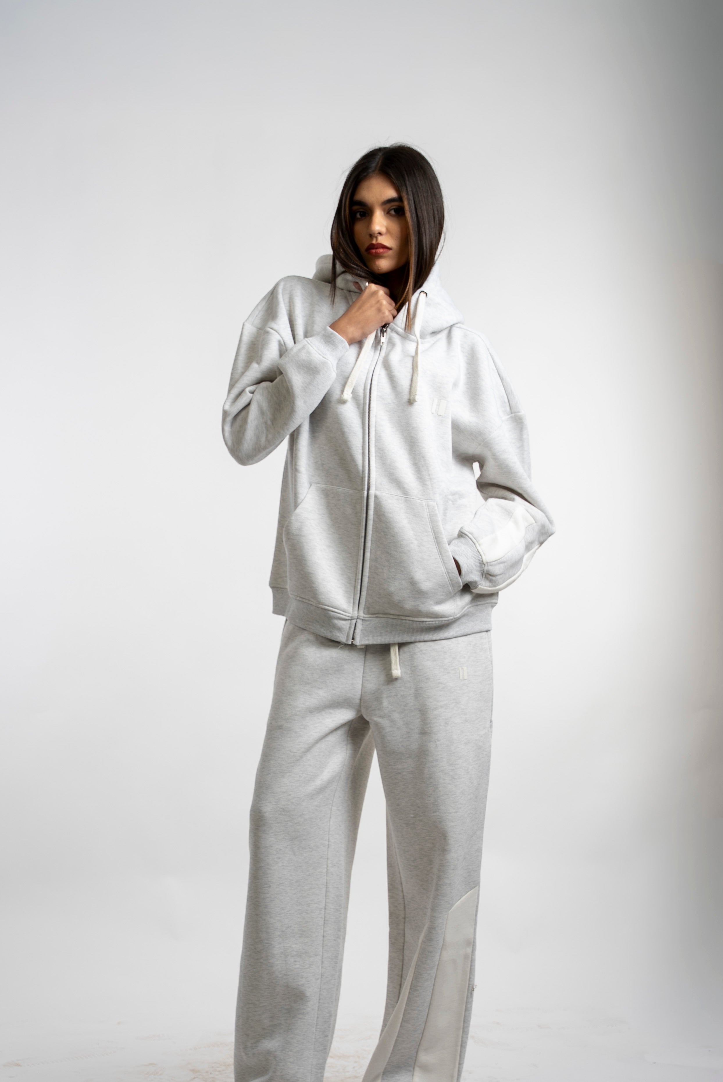 Grey Everyday Zipper Hoodie + Sweatpants Set – Chapter 2 Clothing