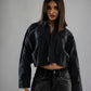 Black Cropped Jacket
