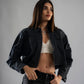 Black Cropped Jacket