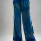 Chapter2Drip Blue spray-wash baggy joggers — view 2