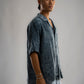Chapter2Drip Washed Waffle Blue shirt — view 3