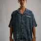 Chapter2Drip Washed Waffle Blue shirt