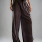 Chapter2Drip Brown spray-wash baggy joggers