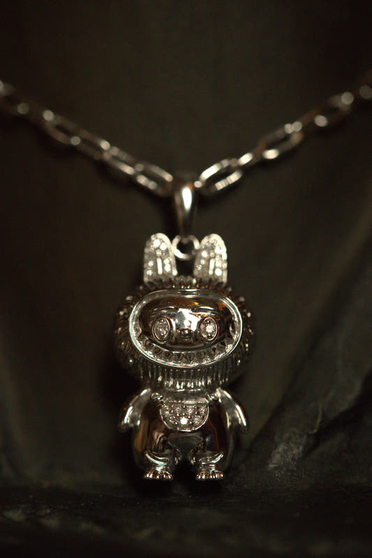Chapter2Drip lab-grown Labubu pendant chain — view 2