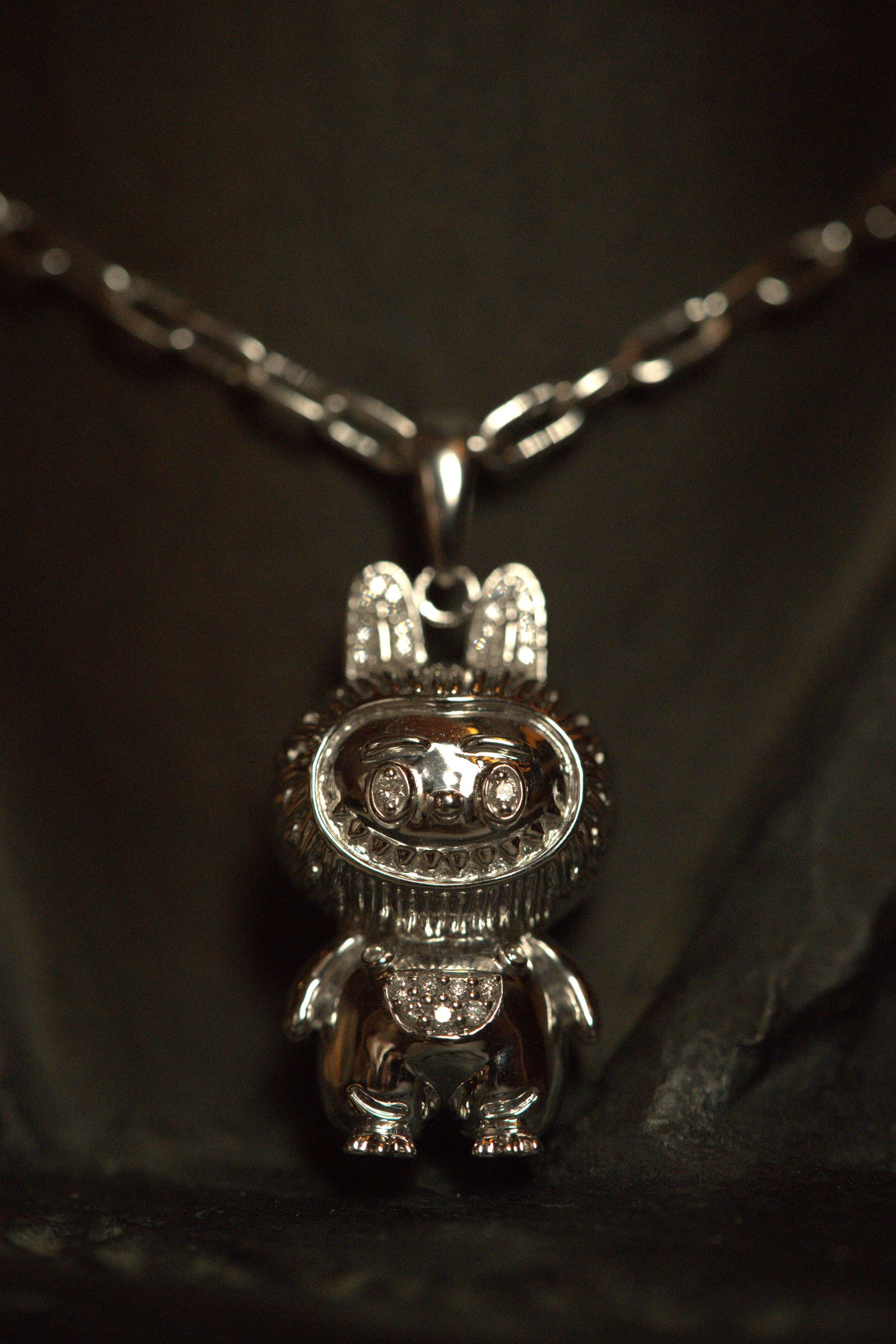 Lab-Grown Labubu Pendant