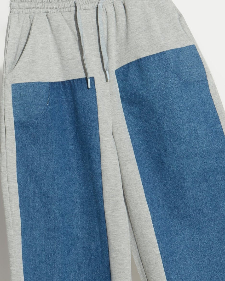 Chapter2Drip Dual Panelled baggy denim — view 3
