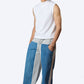 Chapter2Drip Dual Panelled baggy denim