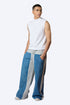 Chapter2Drip Dual Panelled baggy denim