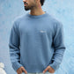 Dusty Blue Basic Sweater