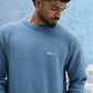 Dusty Blue Basic Sweater