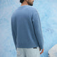 Dusty Blue Basic Sweater