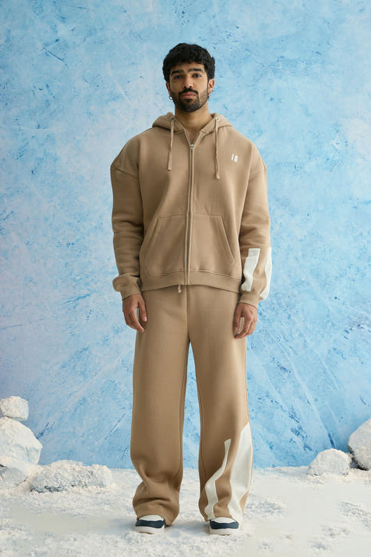 Dusty Coffee Everyday Zipper Hoodie