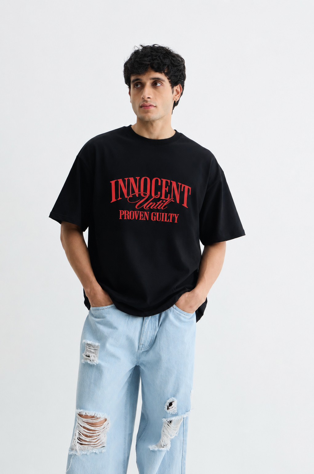 Black & Red Innocent Until Proven Guilty