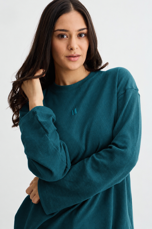 Deep Sea Waffle Full Sleeve T-Shirt