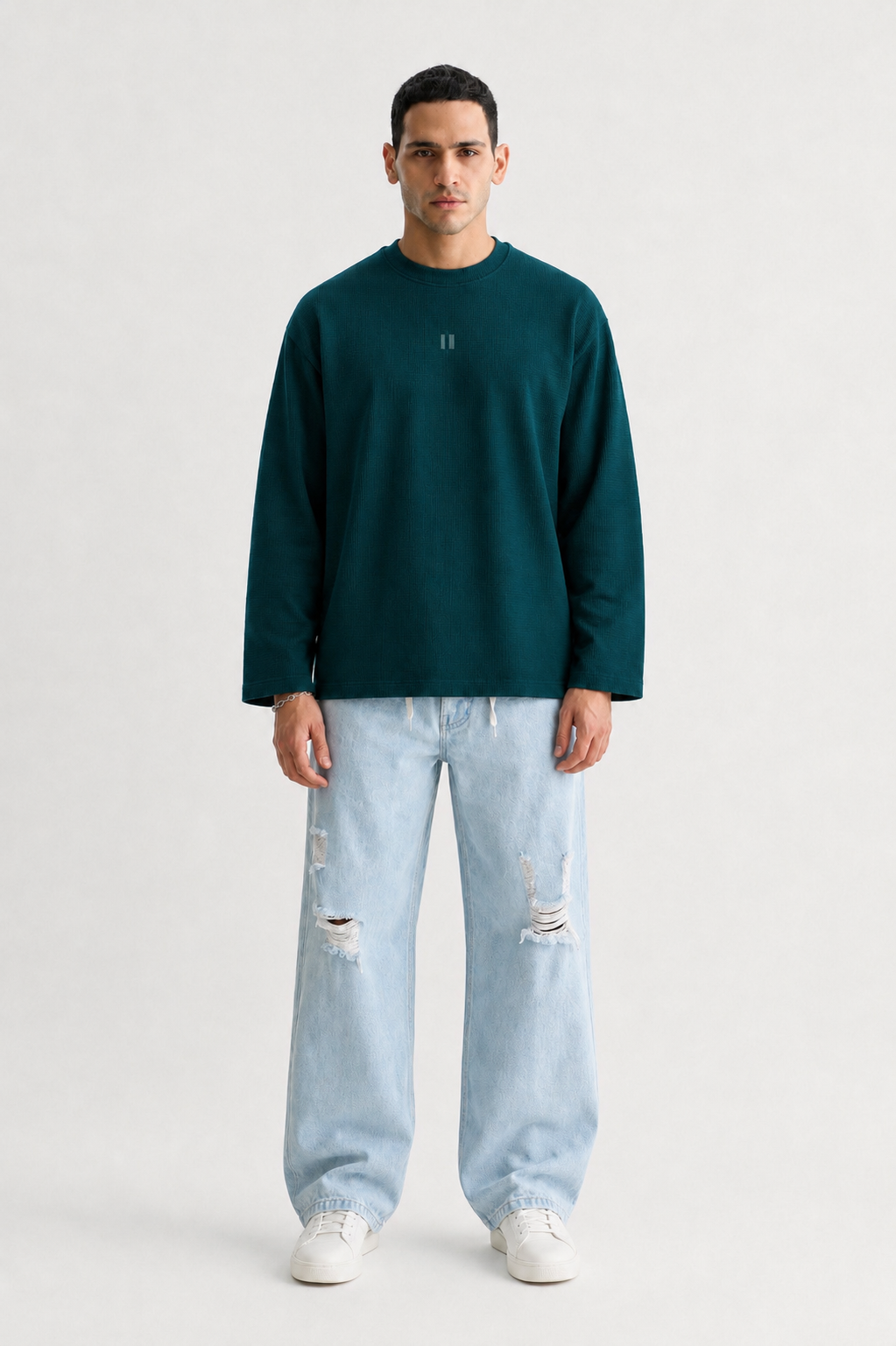 Deep Sea Waffle Full Sleeve T-Shirt