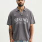 Rising Through All Charcoal Polo