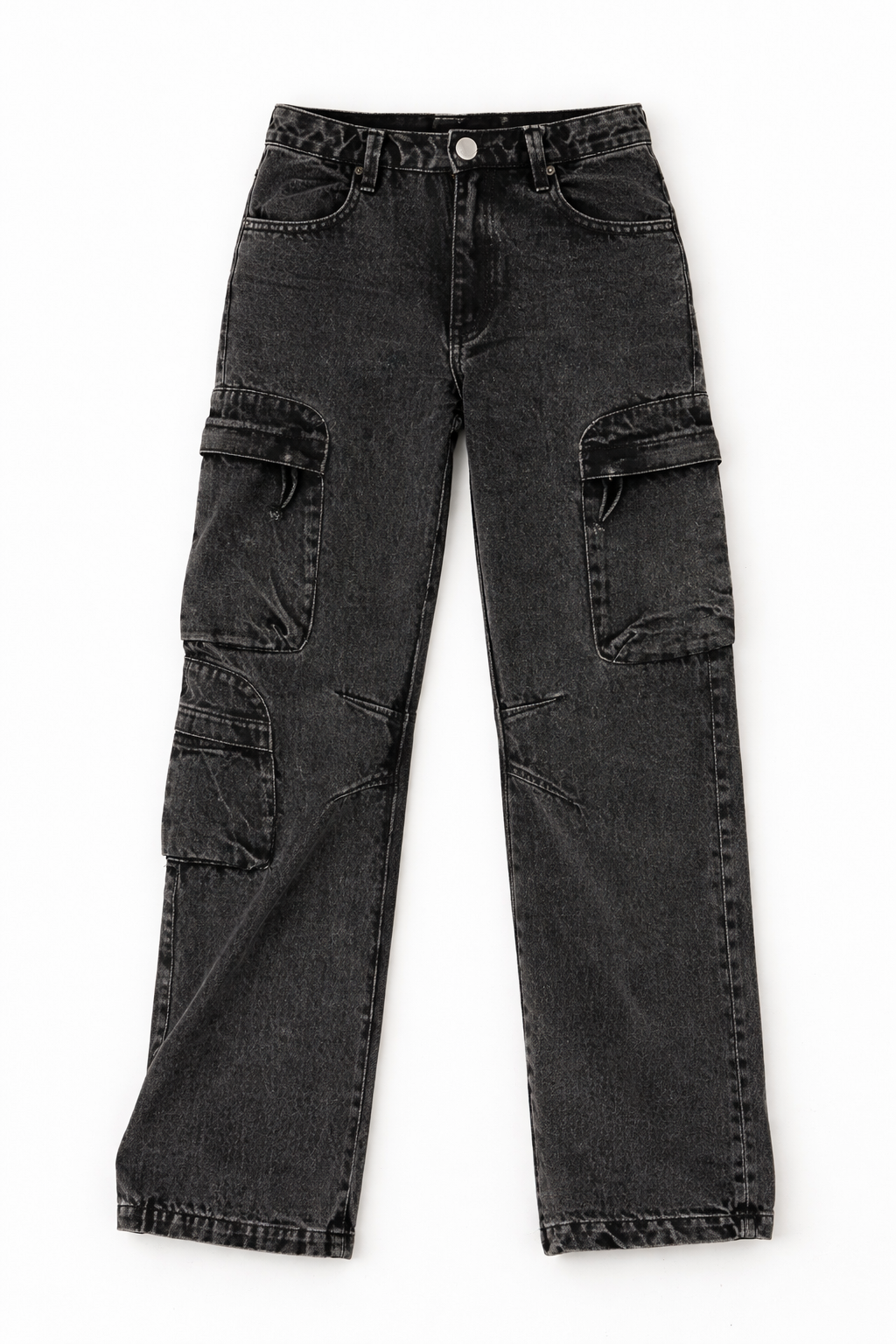 Black Washed Cargo Jr
