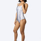 GREY SUBLIME BODYSUIT