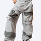 Enzyme Wash Utility Denim with multi-pocket design
