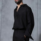 Black Linen Shirt