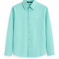 Ocean Blue Linen Shirt