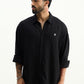 Black Raasta Striped Shirt