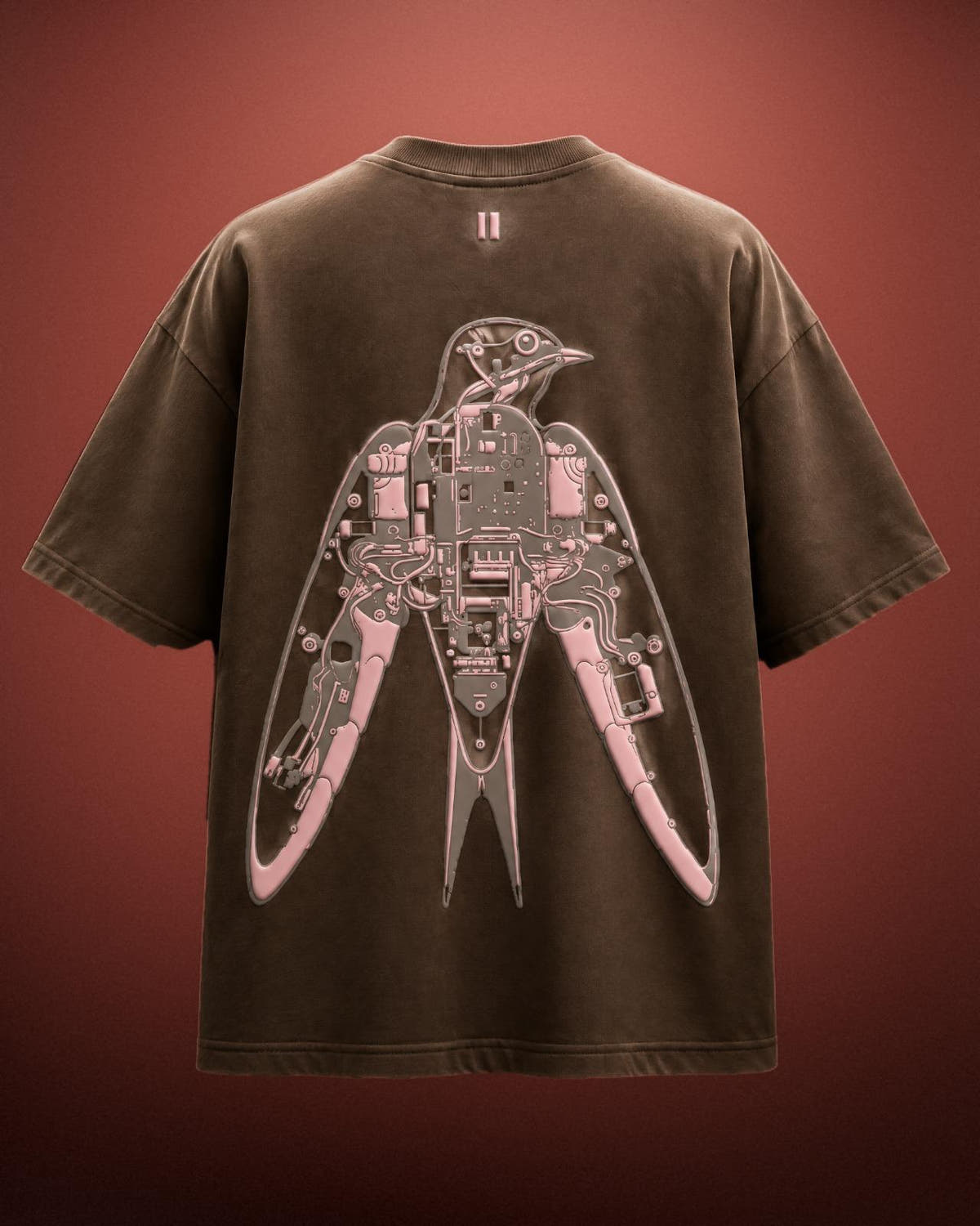 BROWN ARTIFICIALLY INTELLIGENT T-SHIRT