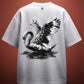 WHITE METAMORPHED HANS T-SHIRT