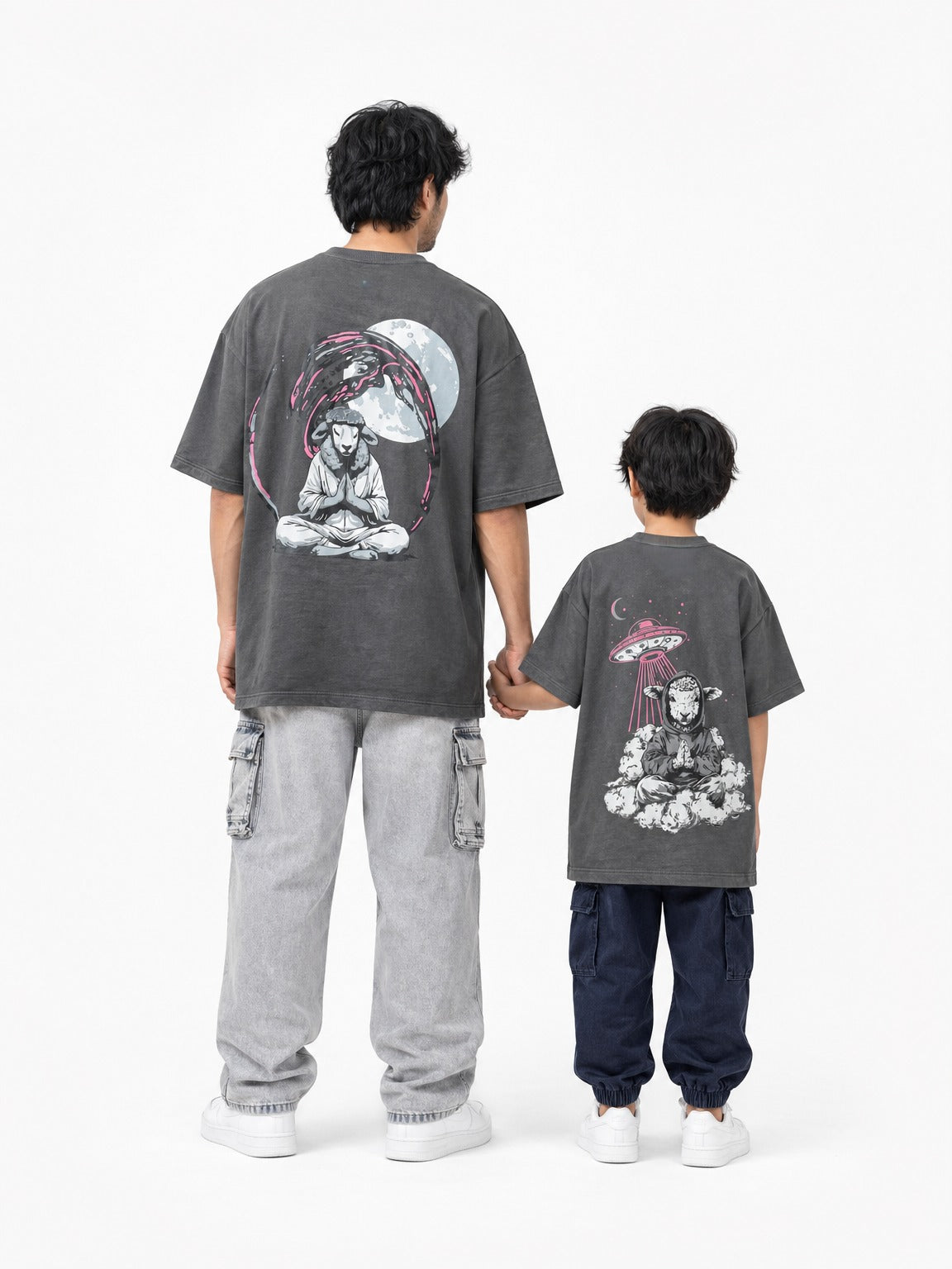 Indifferent Grey Pack of 2