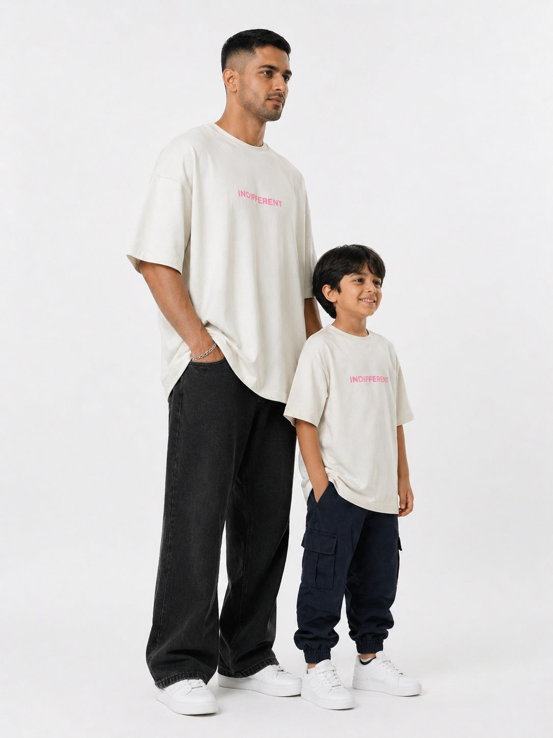 Indifferent White Pack of 2
