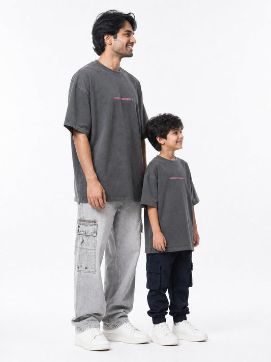 Indifferent Grey Pack of 2