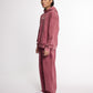 Burgundy washed Hoodie